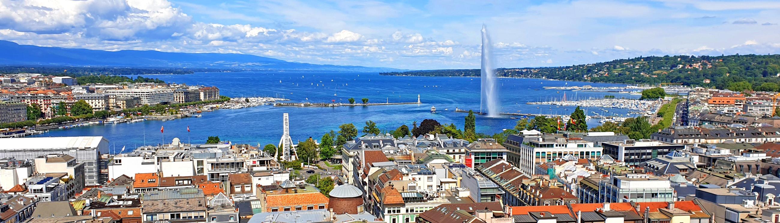 Genève jet d'eau rade